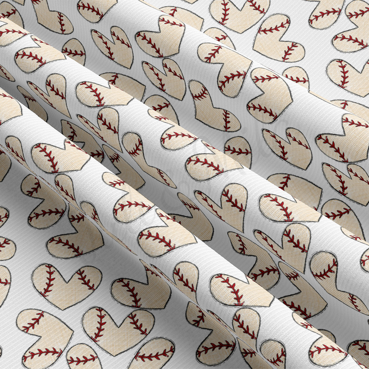 Rib Knit Fabric RBK2514 Baseball