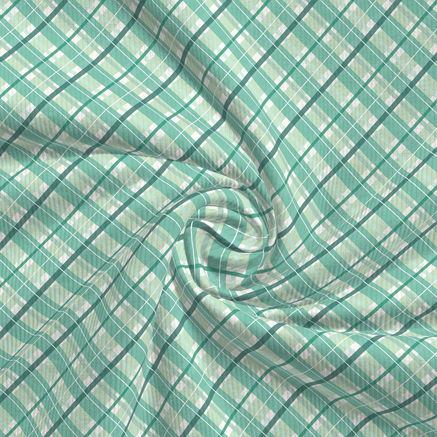 Rib Knit Fabric RBK2584 St. Patrick's Day