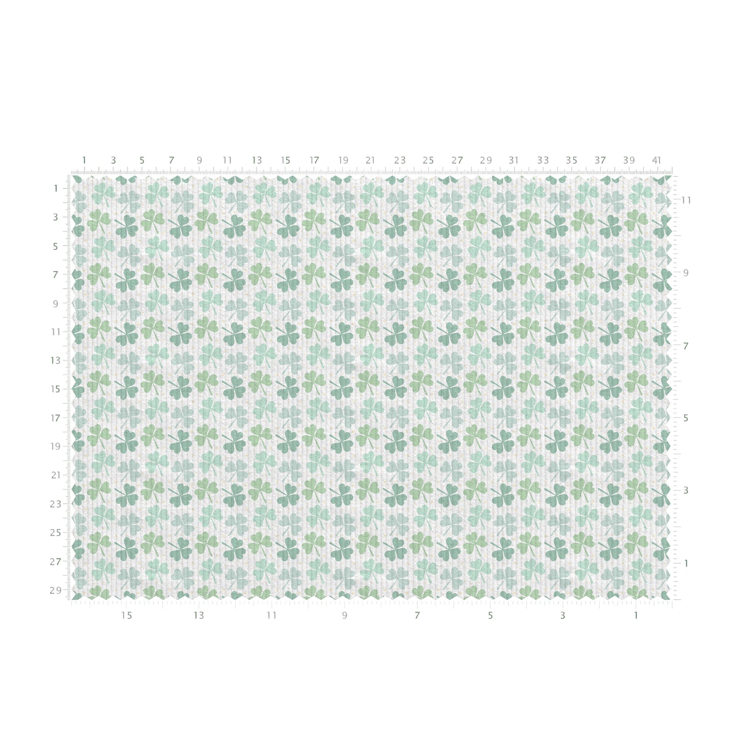 Rib Knit Fabric RBK2585 St. Patrick's Day