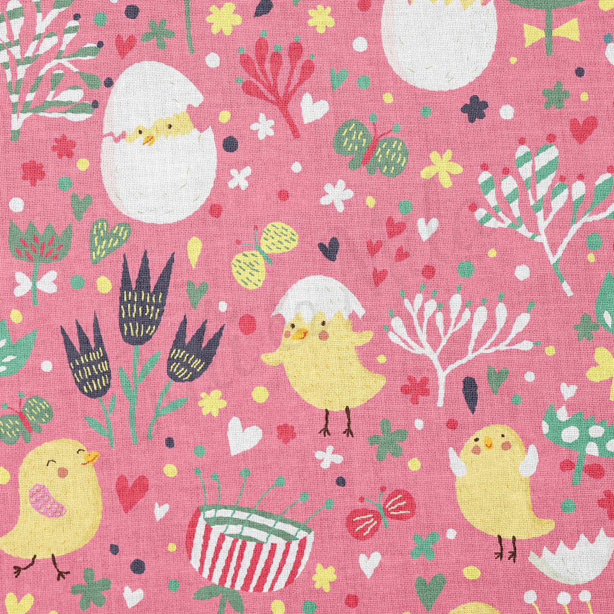 100% Cotton Fabric CTN2548 Easter