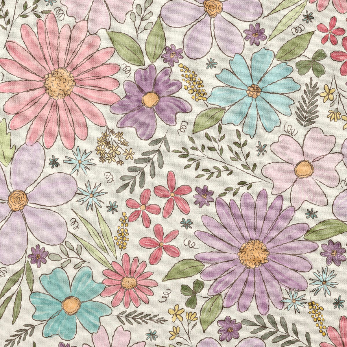 100% Cotton Fabric CTN2563 Floral