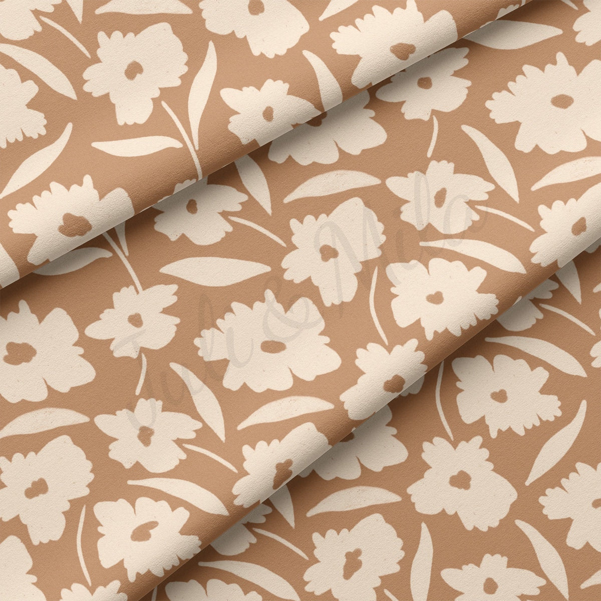 DBP Fabric Double Brushed Polyester DBP2562 Floral