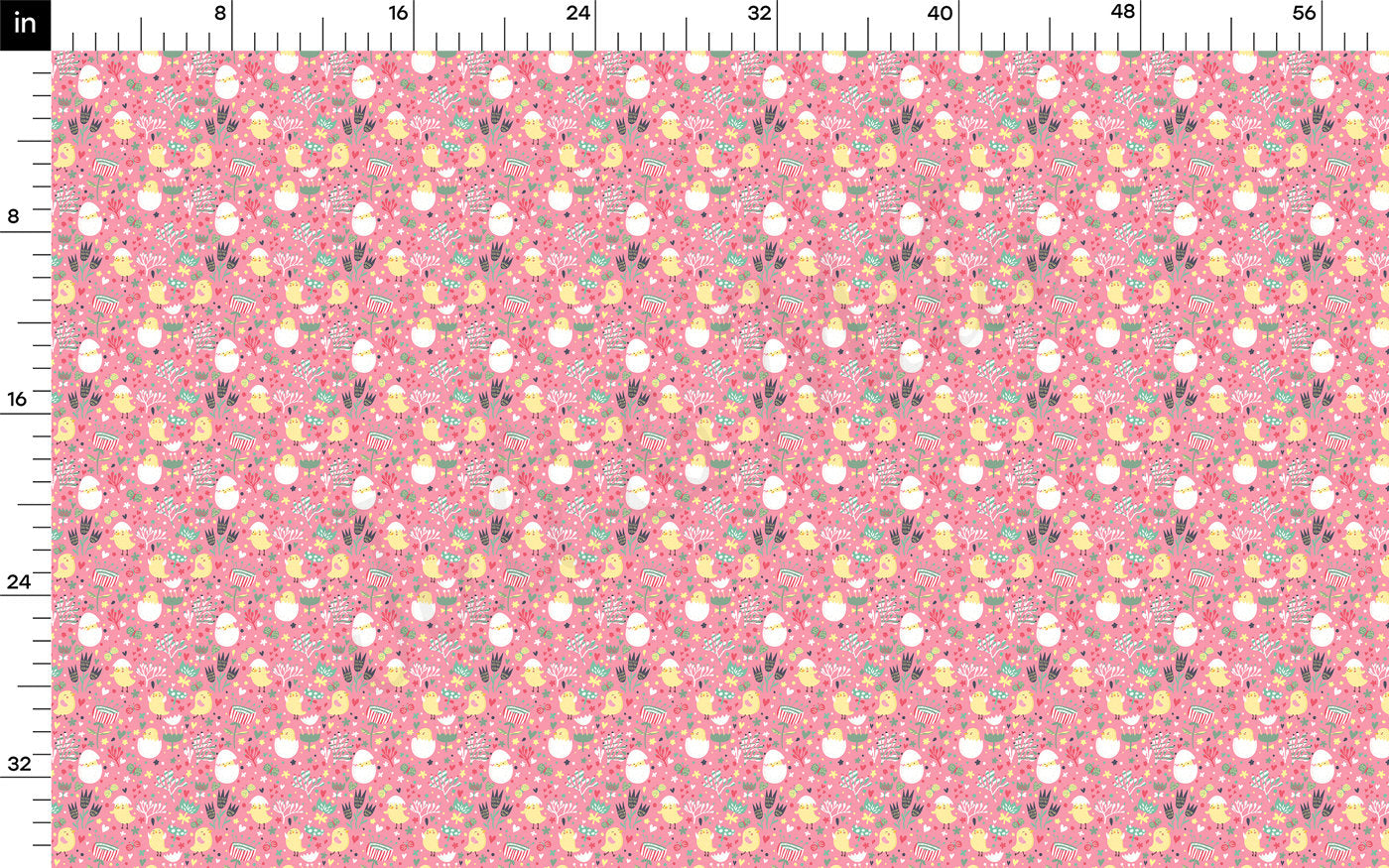 Rib Knit Fabric RBK2548 Easter