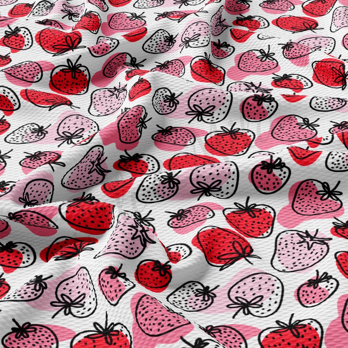 Bullet Fabric AA2474 Strawberry