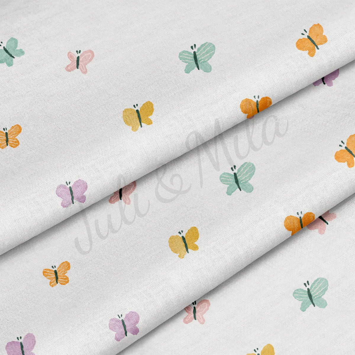 100% Cotton CTN2449 Butterflies