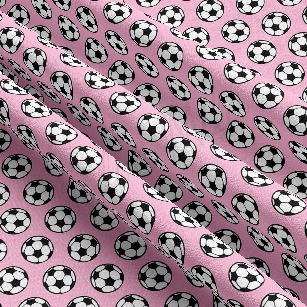 DBP Fabric Double Brushed Polyester DBP2465 Soccer