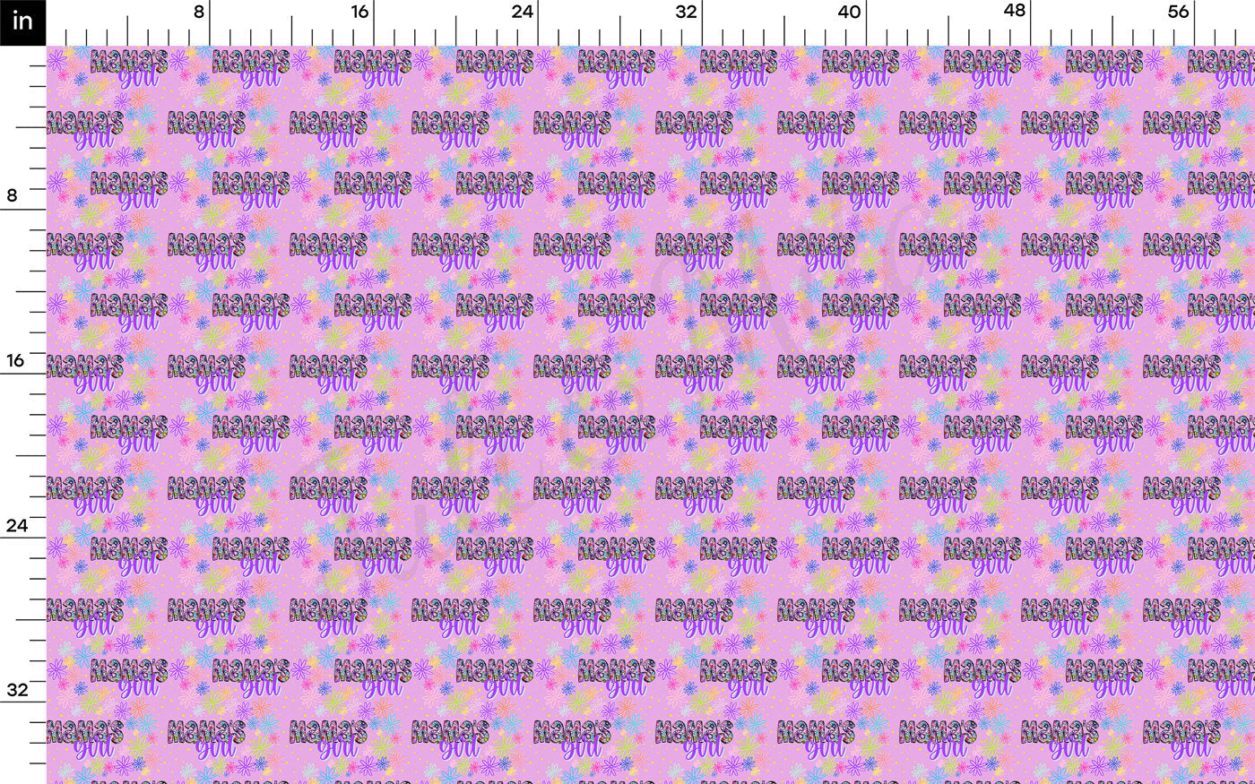 100% Cotton Fabric CTN2497 Mama's Girl