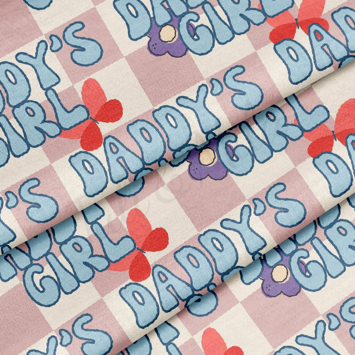 100% Cotton Fabric CTN2517 Daddy's Girl