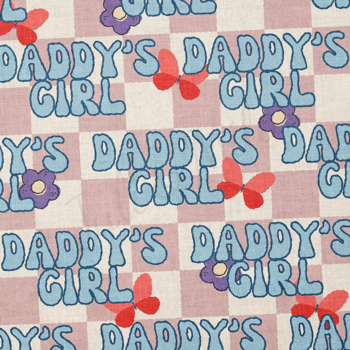 100% Cotton Fabric CTN2517 Daddy's Girl