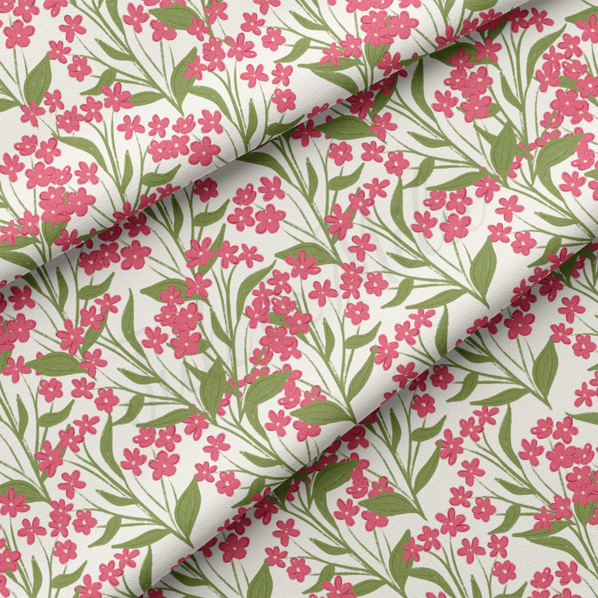 DBP Fabric Double Brushed Polyester DBP2487 Floral