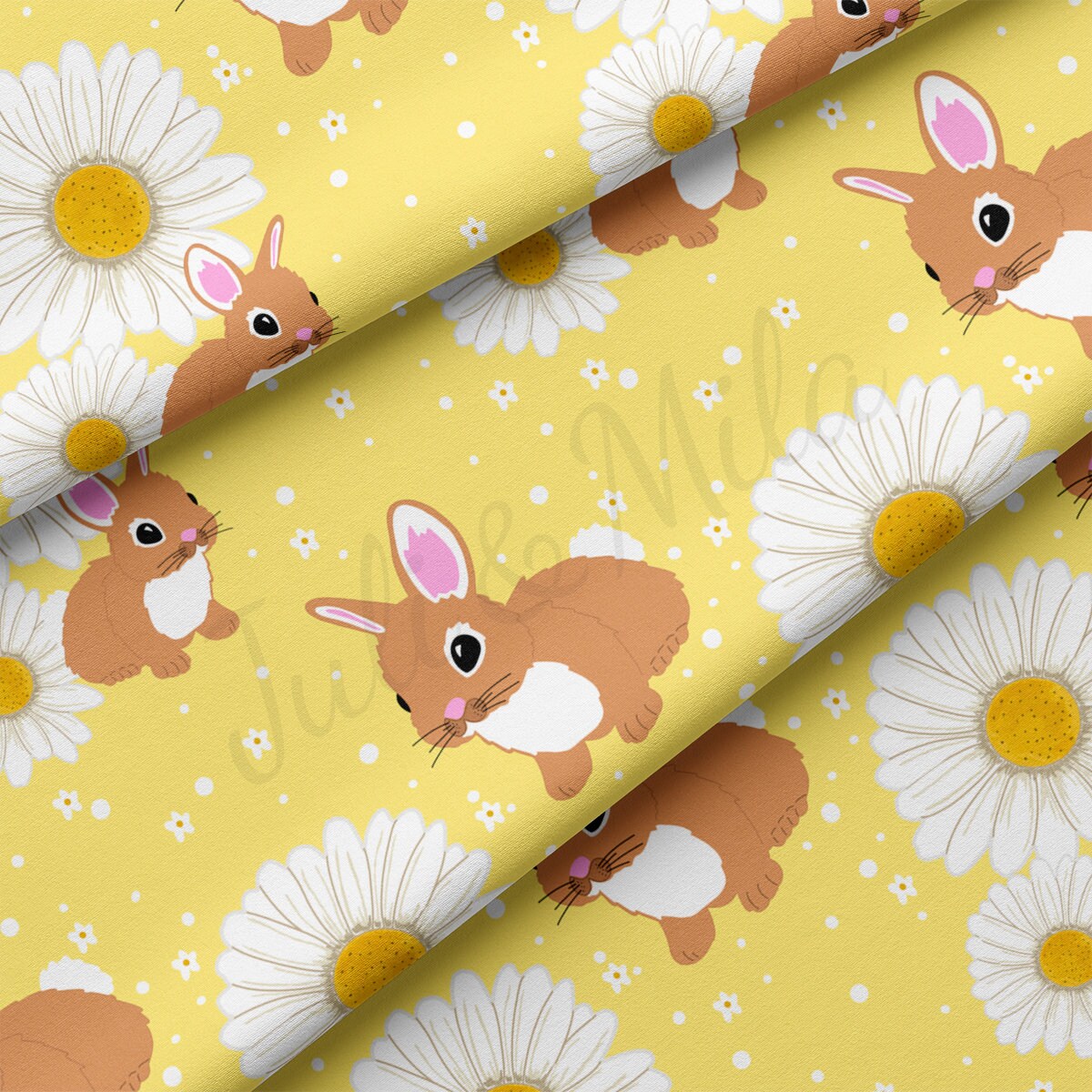 DBP Fabric Double Brushed Polyester DBP2493 Easter