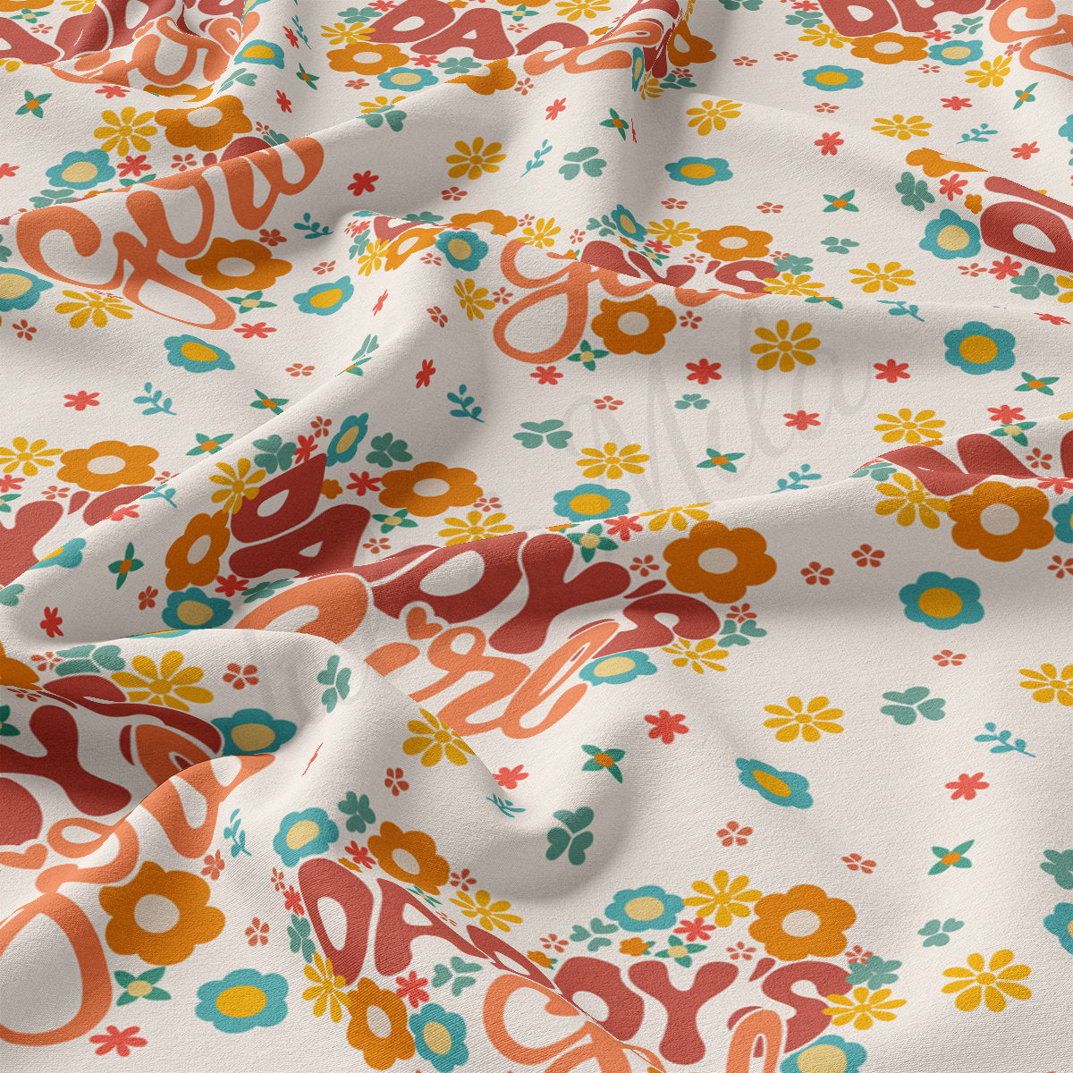 DBP Fabric Double Brushed Polyester DBP2516 Daddy's Girl