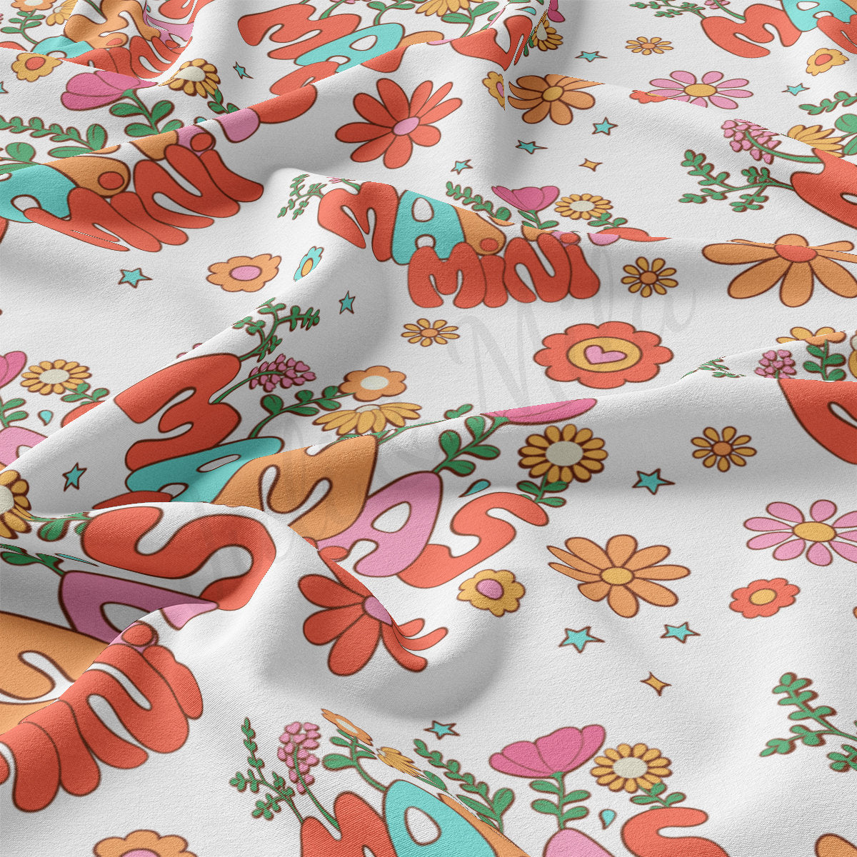 DBP Fabric Double Brushed Polyester DBP2520 Mama's Girl