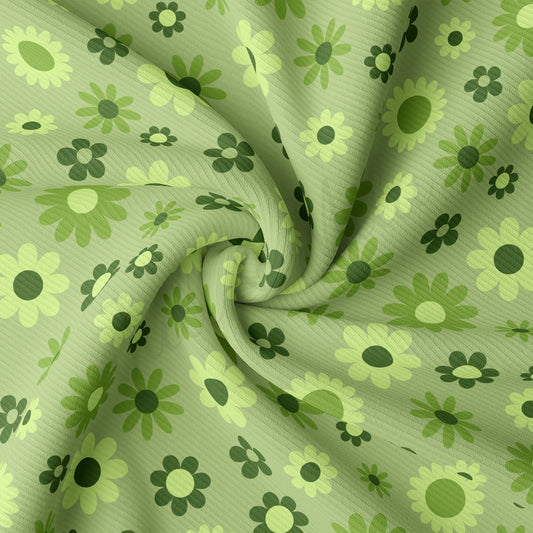 Rib Knit Fabric RBK2502 St. Patrick's Day