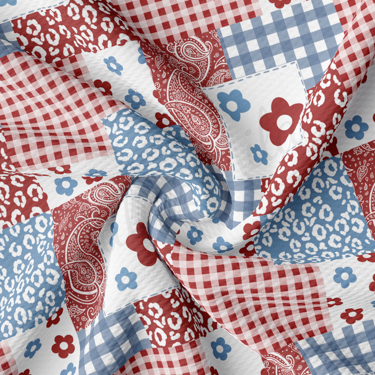 Bullet Fabric AA2610 Patriotic 4th of July