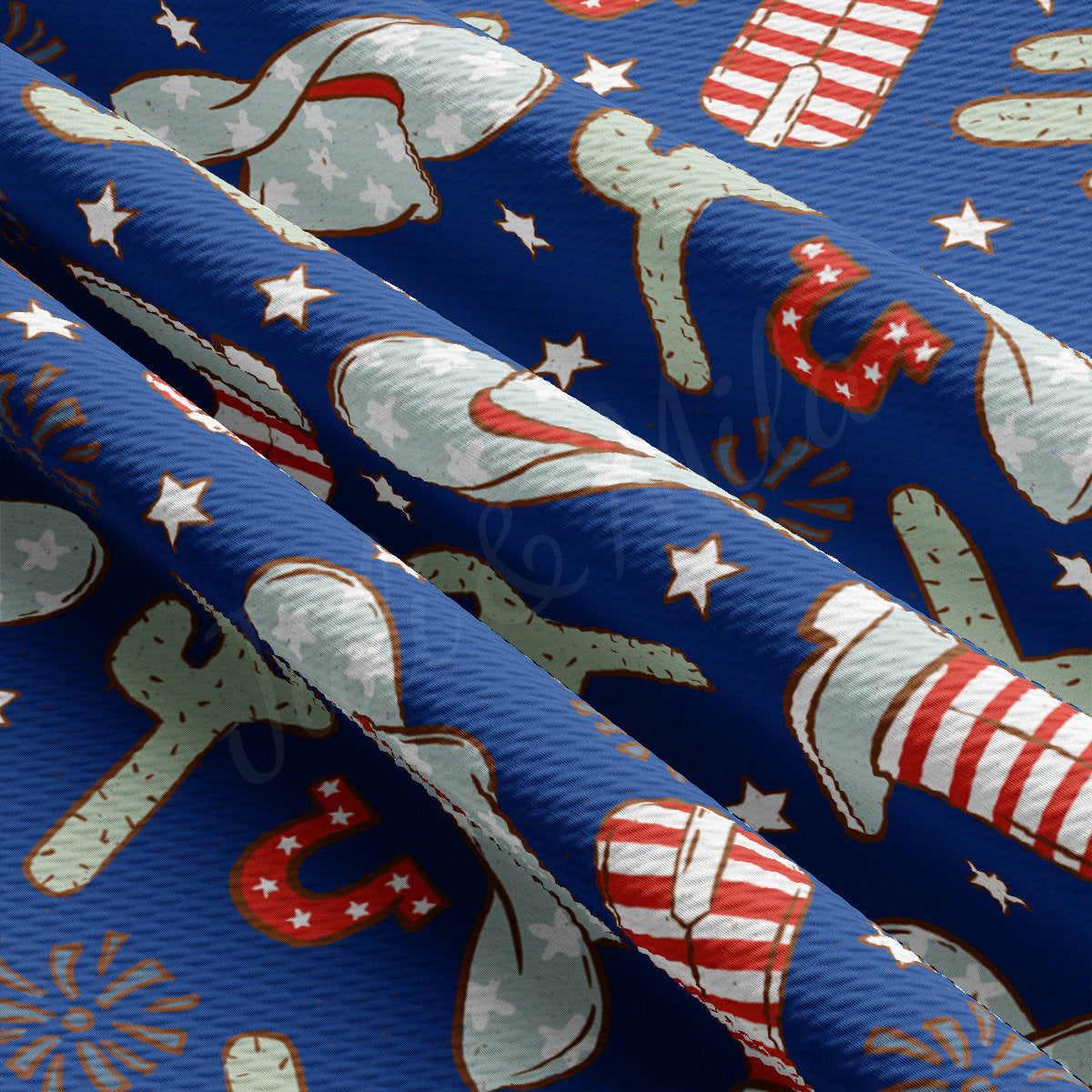 Bullet Fabric AA2611 Patriotic 4th of July