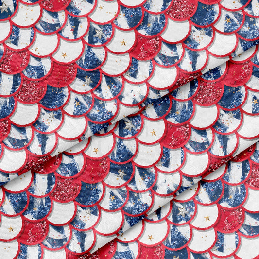 100% Cotton Fabric  CTN2617 Patriotic 4th of July