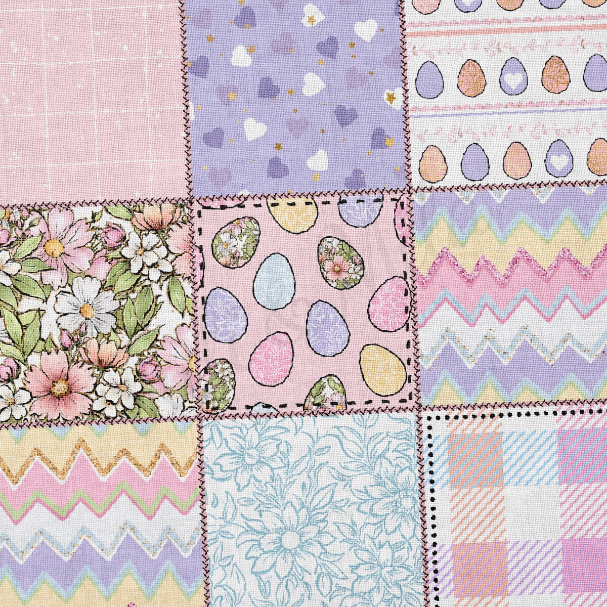 100% Cotton Fabric  CTN2620 Easter