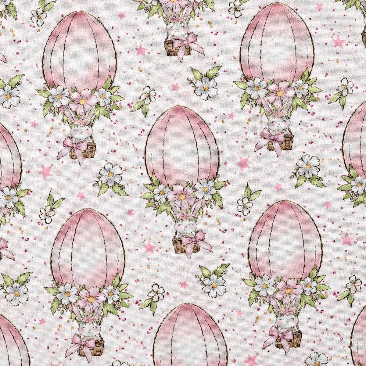 100% Cotton Fabric  CTN2621 Easter