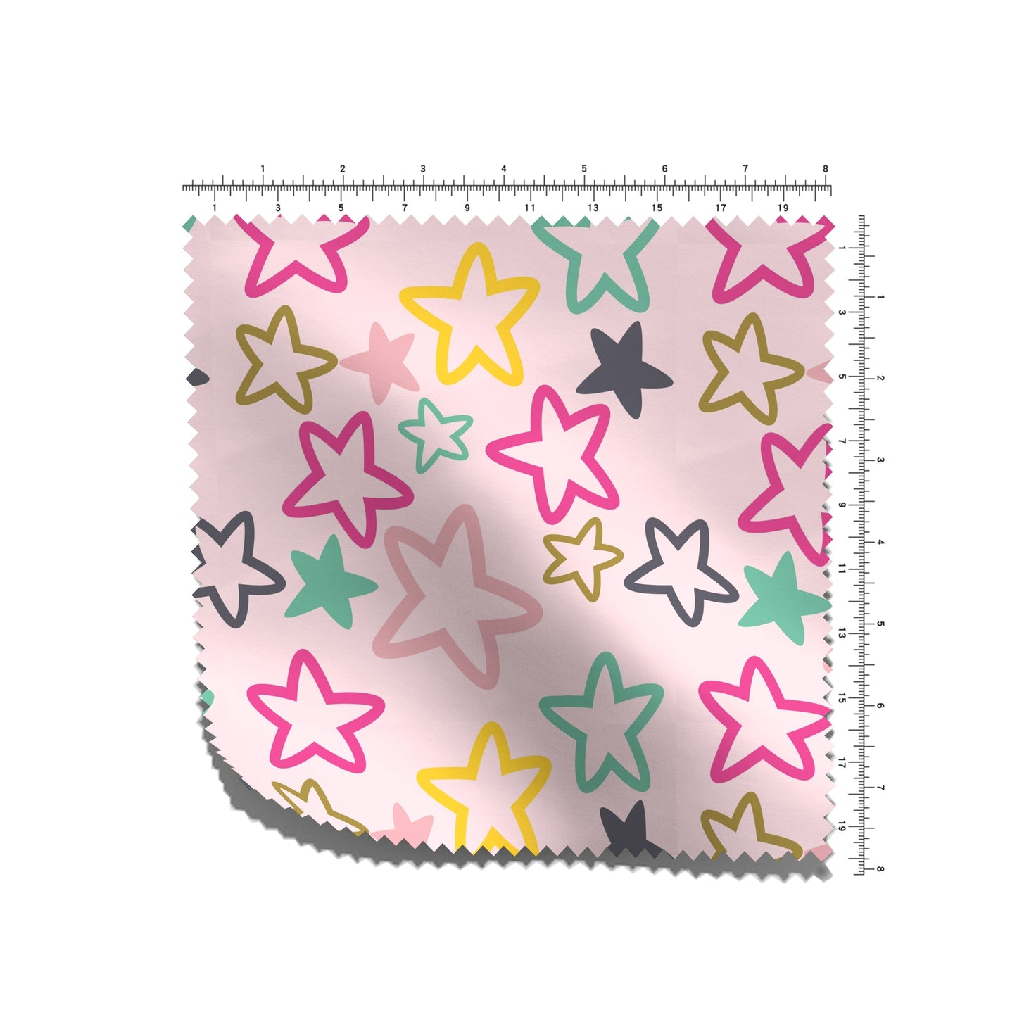 100% Cotton Fabric CTN2579 Stars