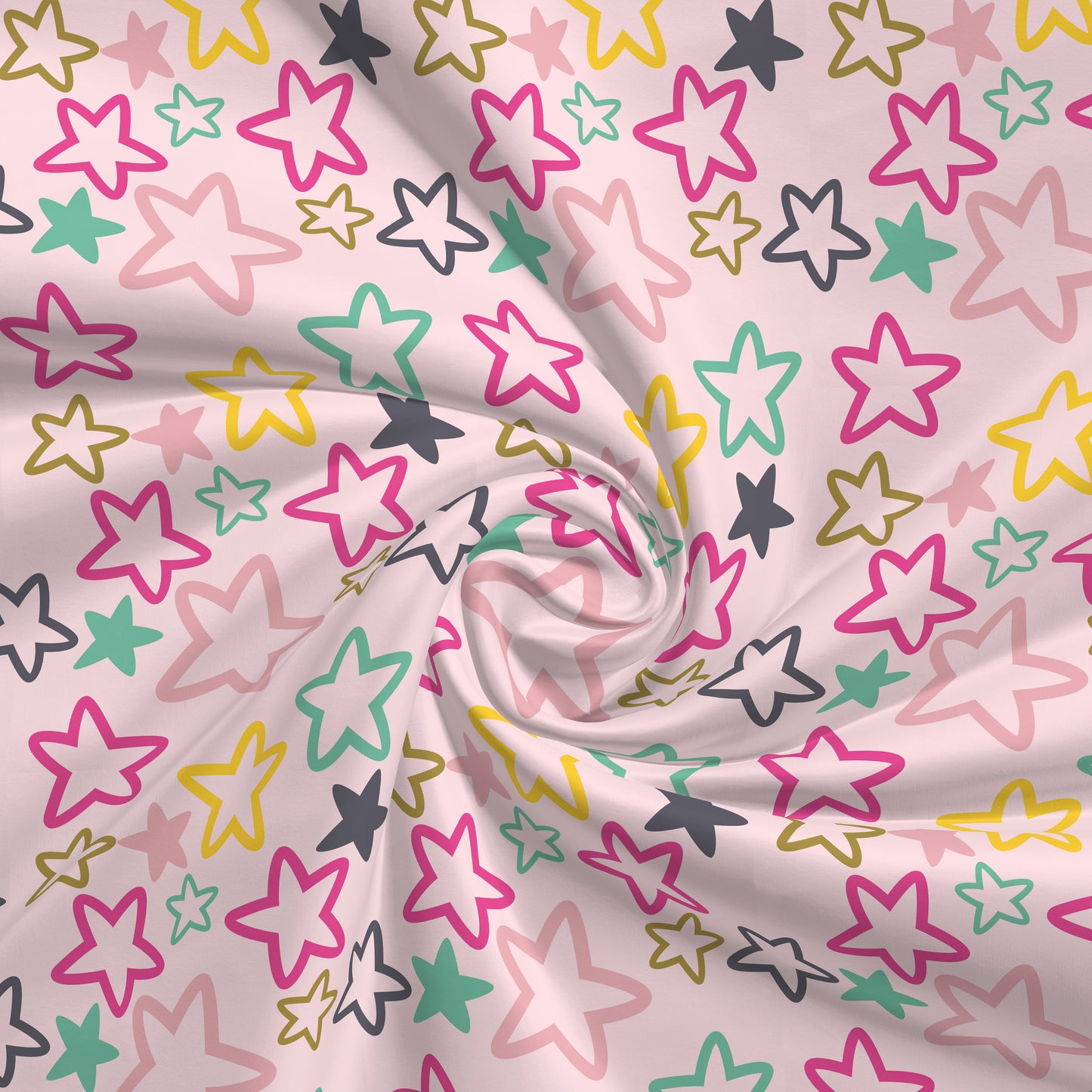 100% Cotton Fabric CTN2579 Stars