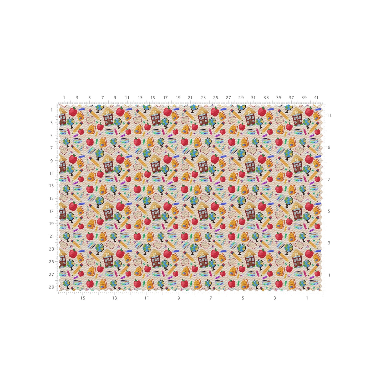 Back to School Bullet Fabric AA2652