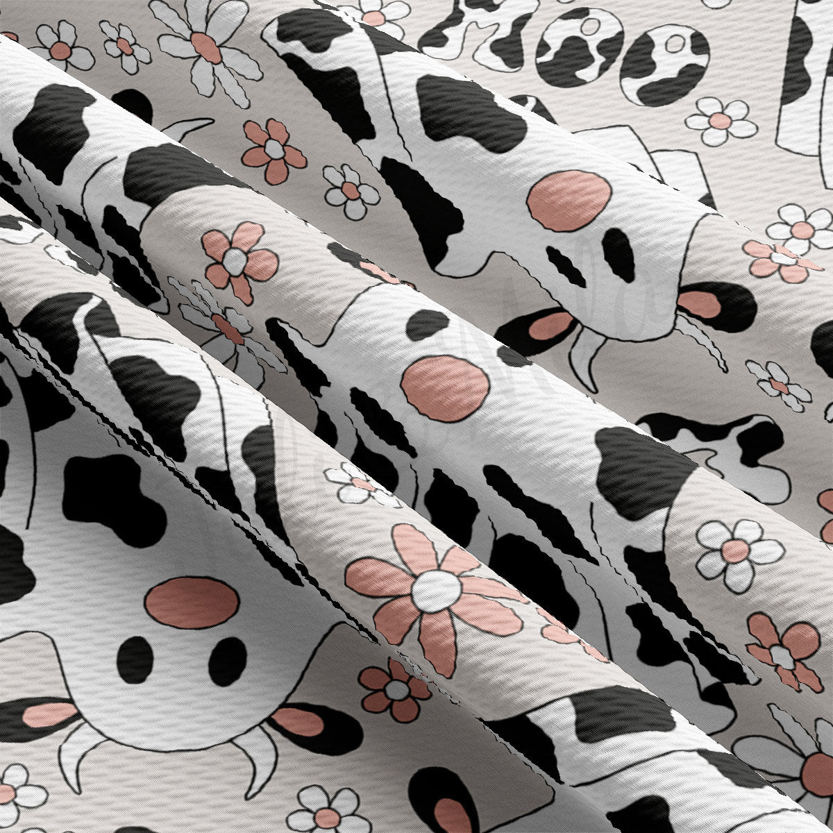 Bullet Fabric AA2603 Cow Halloween Cow