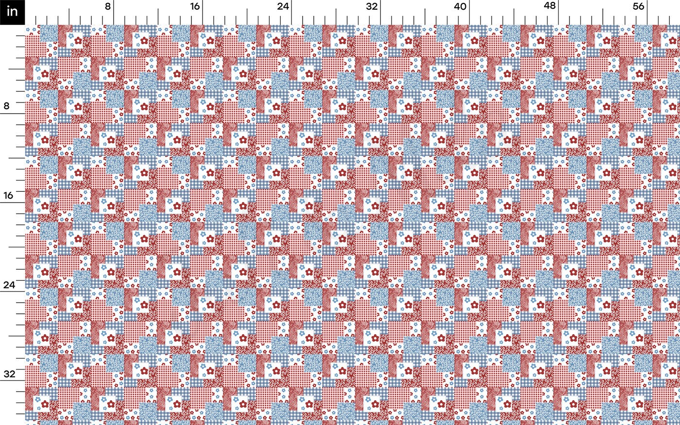 Bullet Fabric AA2610 Patriotic 4th of July