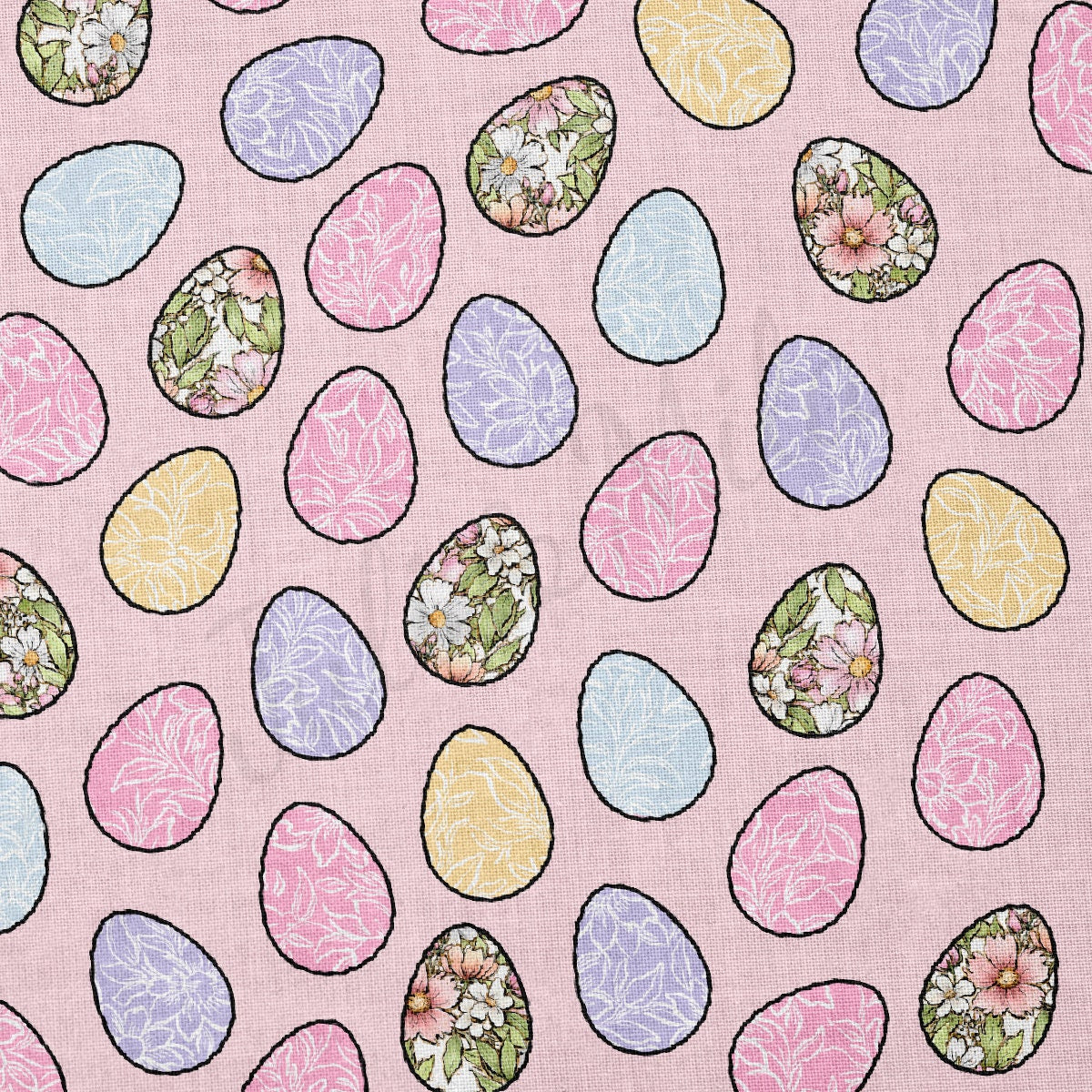 100% Cotton Fabric  CTN2619 Easter