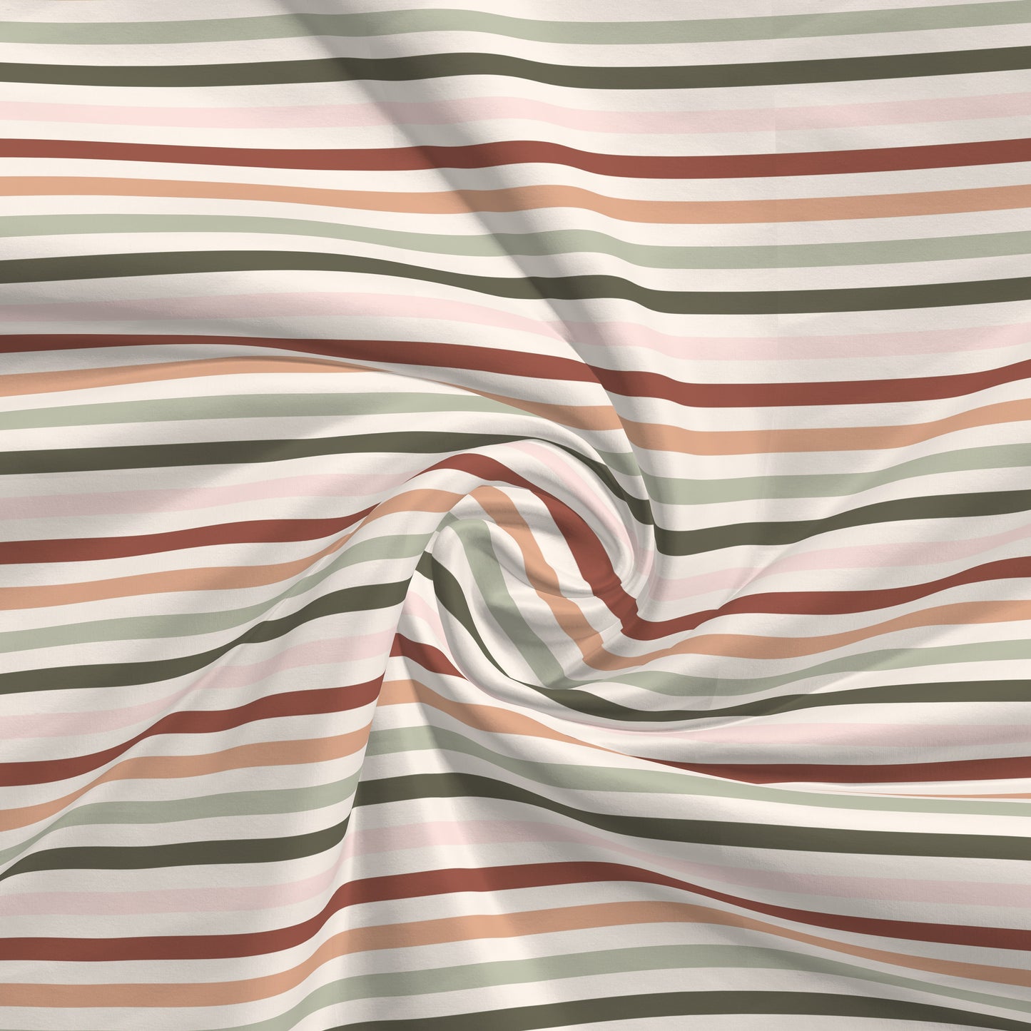 100% Cotton Fabric By the Yard Printed in USA Cotton Sateen -  Cotton CTN2656 Stripes