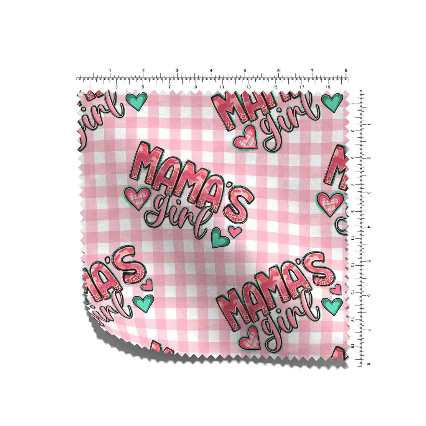 100% Cotton Fabric By the Yard Printed in USA Cotton Sateen -  Cotton CTN2643 Mama's Girl