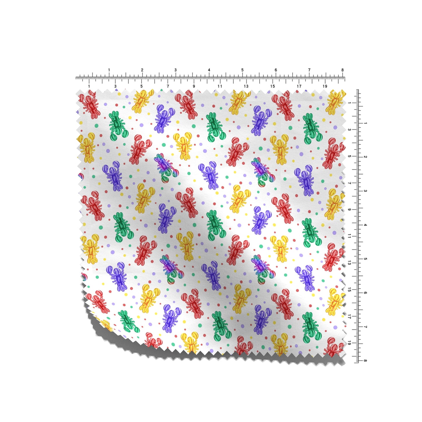 100% Cotton Fabric By the Yard Printed in USA Cotton Sateen -  Cotton CTN2649 Mardi Gras