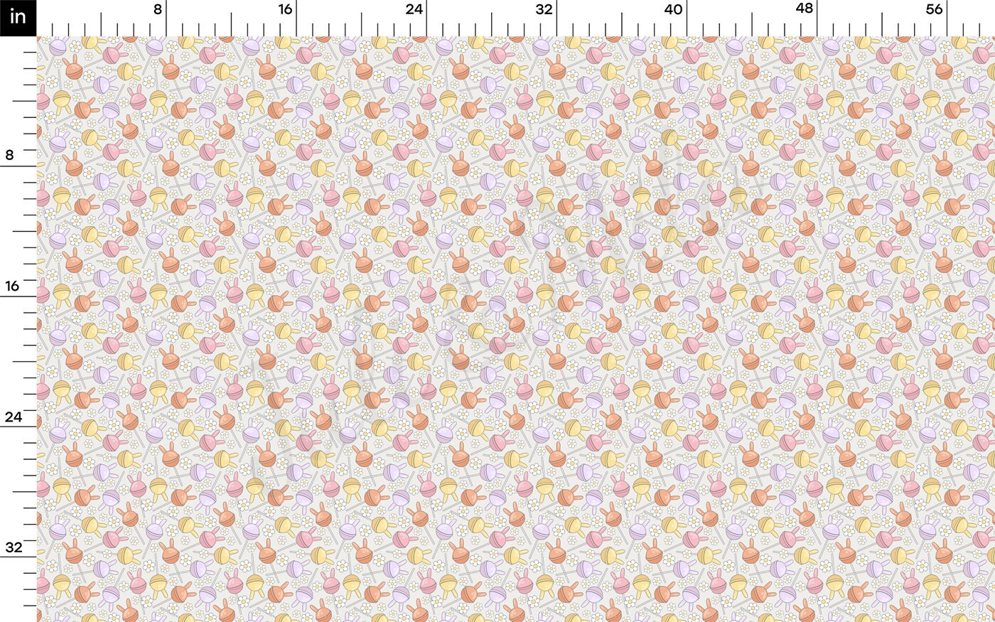 Rib Knit Fabric RBK2592 Easter