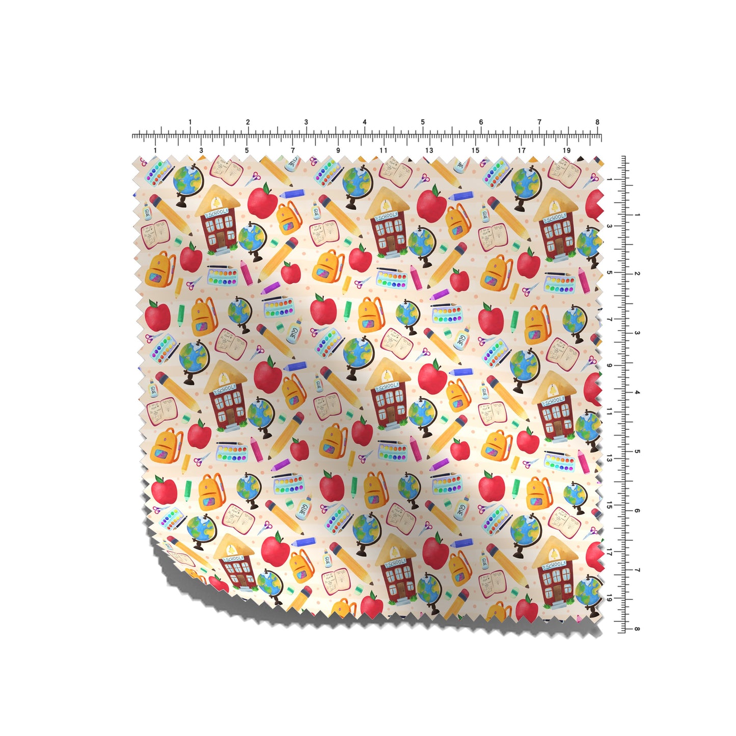 DBP Fabric Double Brushed Polyester DBP2652 Back to School