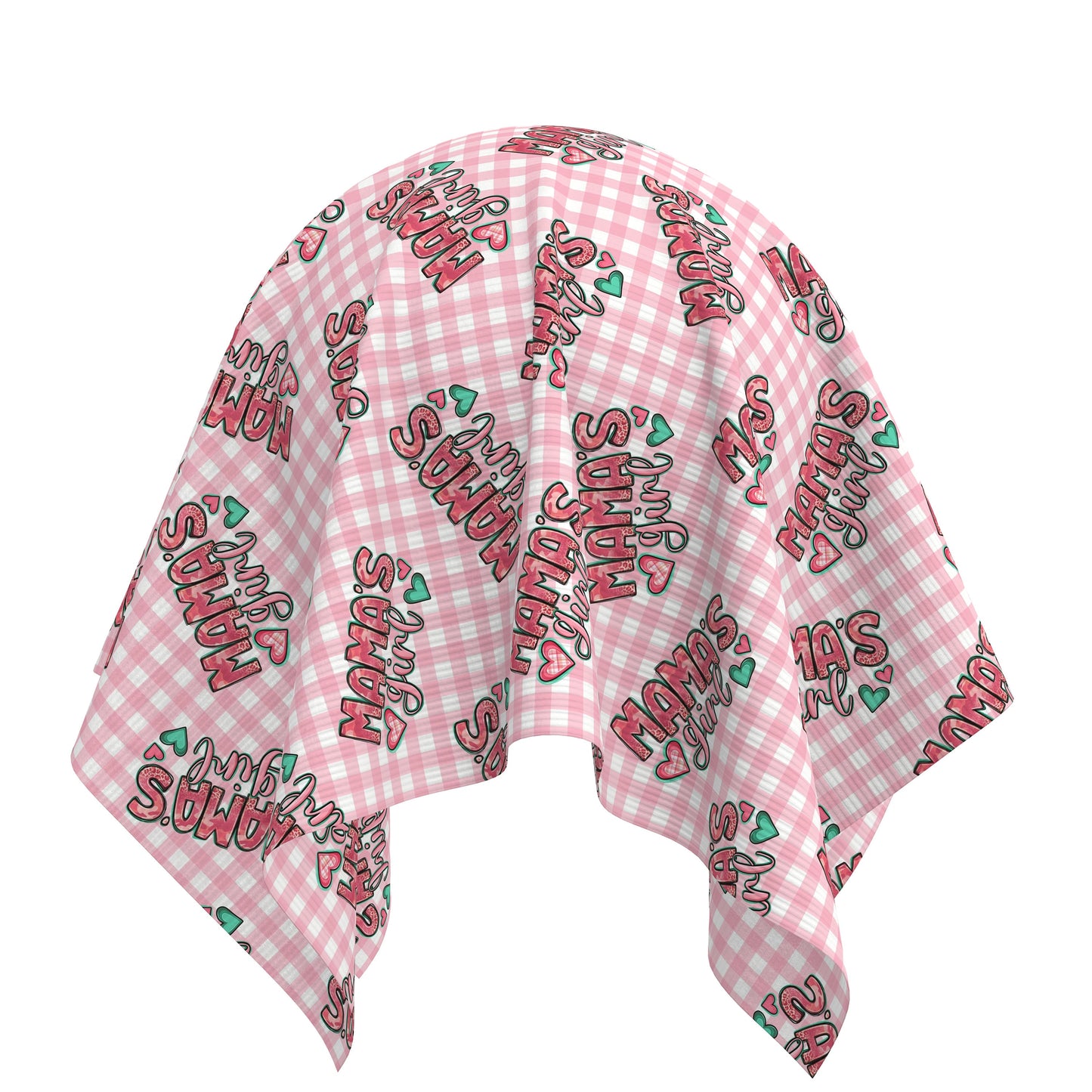 Rib Knit Fabric RBK2643 Mama's Girl