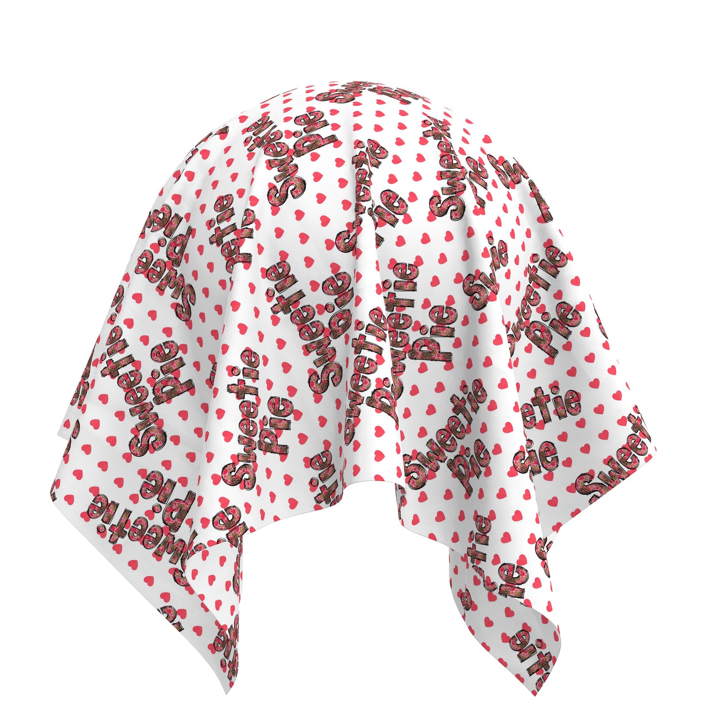 100% Cotton Fabric By the Yard Printed in USA Cotton Sateen -  Cotton CTN2637 Valentine's Day Sweetie Pie