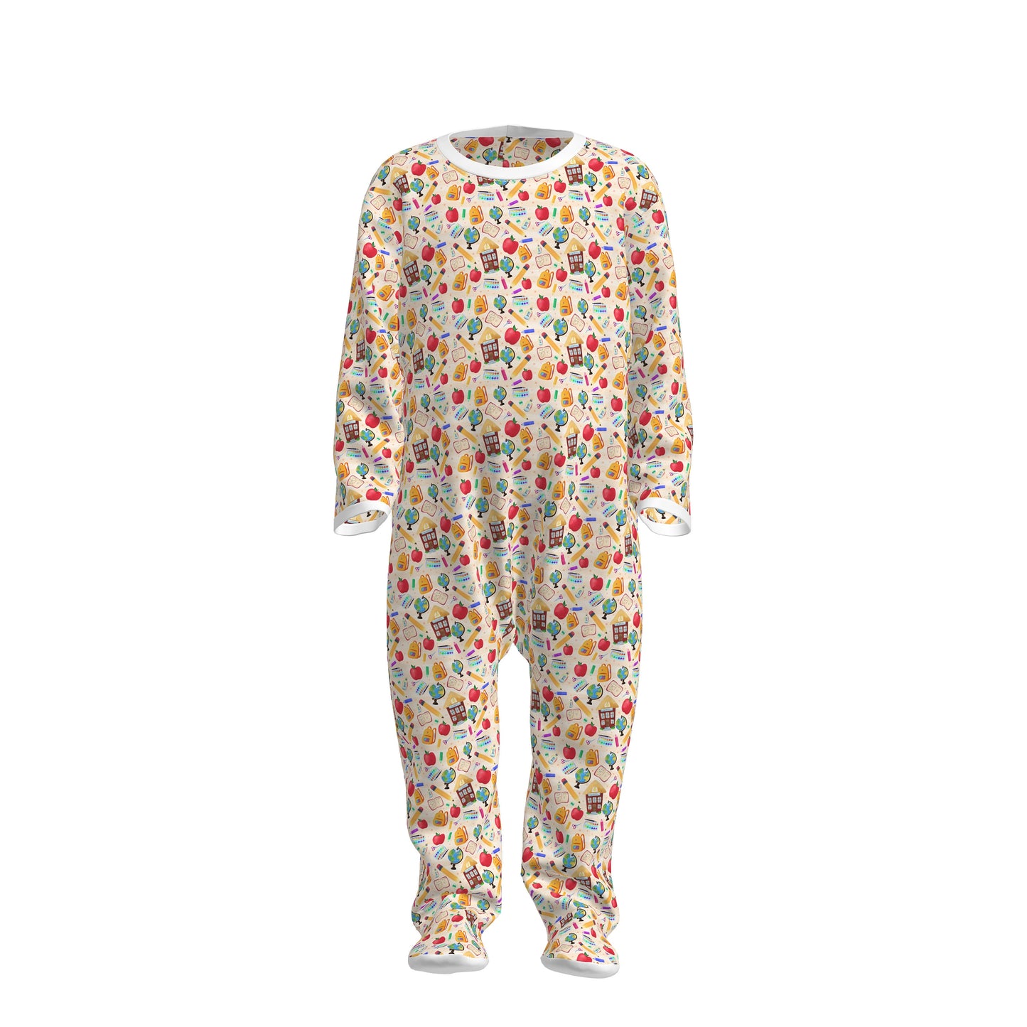 100% Cotton Fabric By the Yard Printed in USA Cotton Sateen -  Cotton CTN2652 Back to School