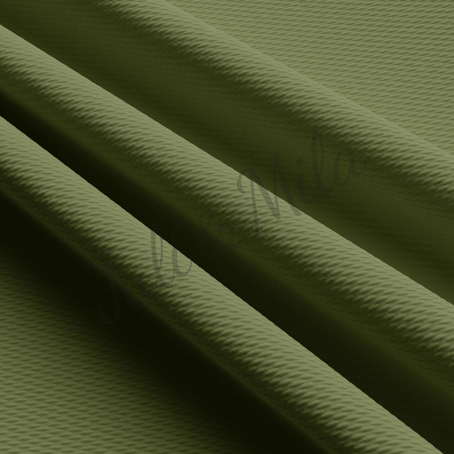 Olive Green Liverpool Bullet Textured Fabric